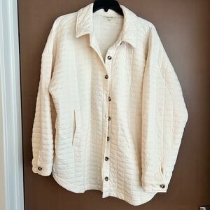 Madewell Quilted Shirt Jacket
